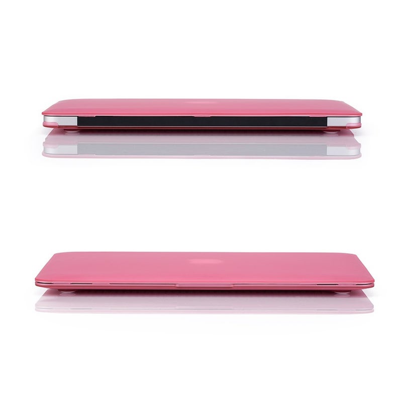 RUBAN Case Compatible with MacBook Air 13 Inch (Models: A1369 & A1466, Older Version 2010-2017 Release), Slim Snap On Hard Shell Protective Cover and Keyboard Cover, Pink - Image 4